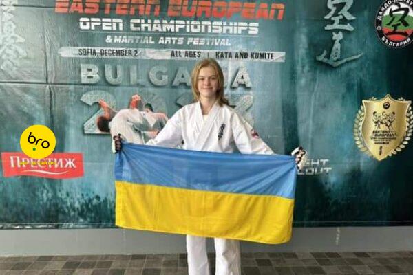 Юна закарпатка стала Чемпіонкою Європи з кіокушин карате