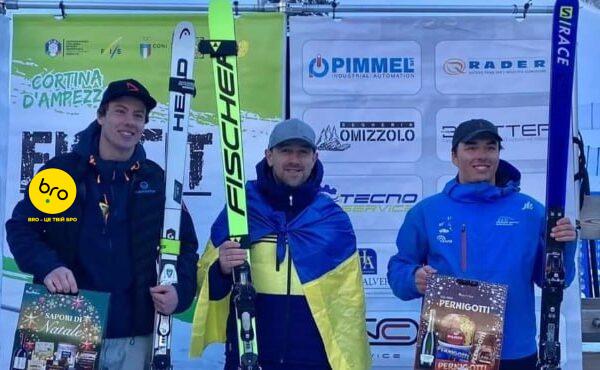 Закарпатський спортсмен став переможцем змагань з гірськолижного спорту в Італії