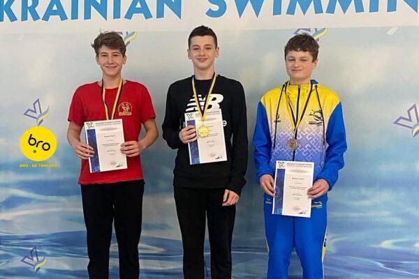 Ужгородець здобув чотири срібла та бронзу на чемпіонаті України з плавання