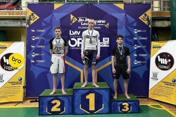 Ужгородець Олександр Юричко здобув золото на відкритому чемпіонаті з Джиу-Джитсу
