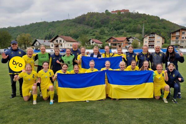 Збірна України з жіночого футболу завдяки ужгородській гравчині здобула перемогу на турнірі розвитку УЄФА