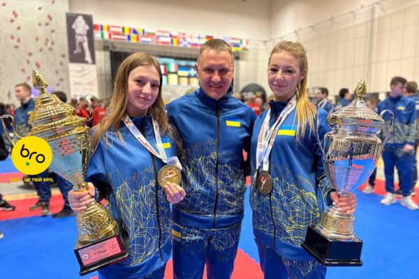 Ужгородські спортсменки Дарина та Марія Королович здобули призові місця для збірної України на Чемпіонаті Європи з Таеквон-До