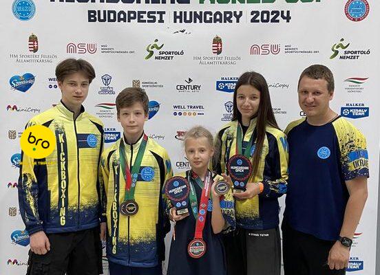 Ужгородські кікбоксери привезли з Кубку світу ряд золотих, срібних та бронзових медалей
