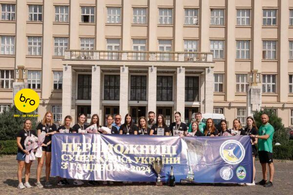 Ужгородські гандболістки вперше виграли Кубок України