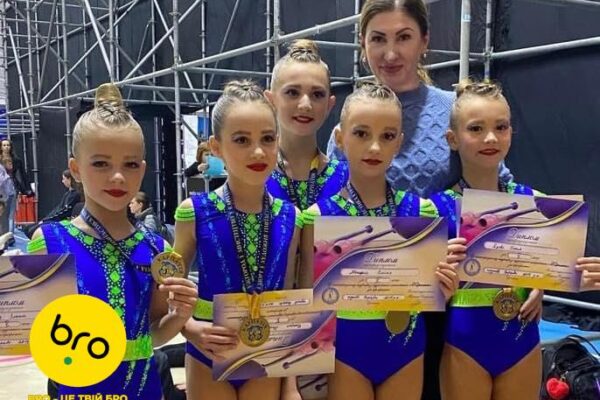 Юні закарпатські гімнастки вибороли нагороди на міжнародному турнірі