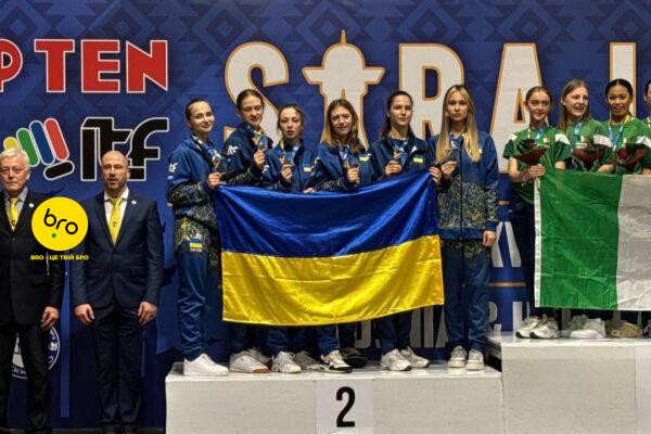 Ужгородка у складі збірної України — срібна призерка Чемпіонату Європи з Таеквон-До